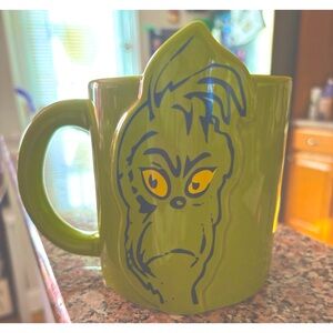 Dr. Suess Grinchmas - Resting Grinch Face - 20 Oz Ceramic Mug